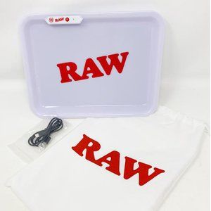 RAW x Glow Tray LED Glowing Rolling Tray